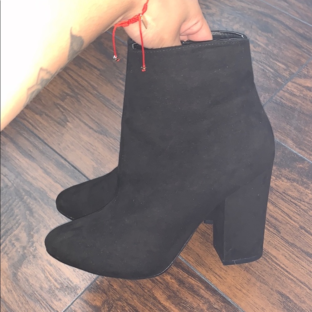 Black booties